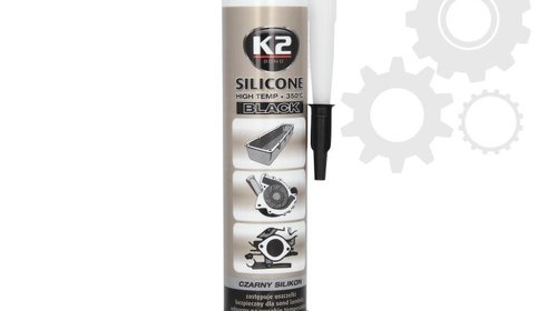 K2 silicon negru 300gr rezistent temperaturi