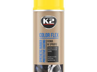 K2 Spray Vopsea Cauciucata Color Flex Galben 400ML L343ZO