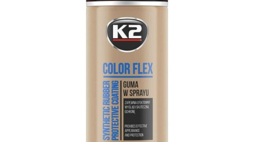 K2 Spray Vopsea Cauciucata Color Flex Negru L