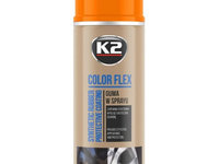 K2 Spray Vopsea Cauciucata Color Flex Orange 400ML L343PO