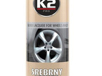 K2 Spray Vopsea Jante Argintiu 500ML L332