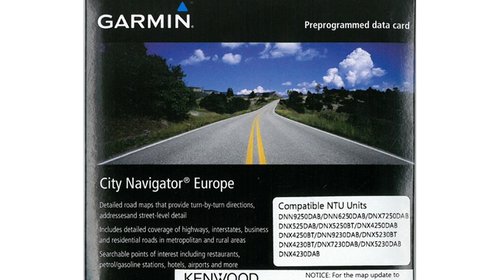 Kenwood SD Card KNA-SD28E harti navigatie gps