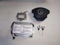 Kit Airbag Complet Renault Modus 2004-2010 Volan + Pasager + 2 Senzori Impact + ECU ⭐⭐⭐⭐⭐