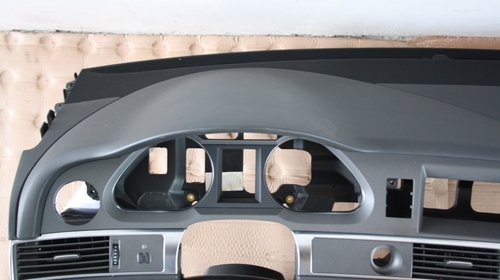 Kit Airbag Plansa Bord Centuri Audi A6 S6 C6 4F 2004 - 2011 pe NEGRU