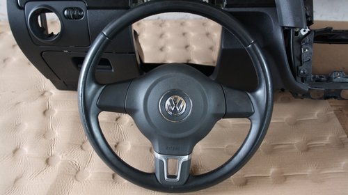 Kit Airbag Volan Pasager Plansa Bord Centuri Volkswagen Golf 6 VI 2008 - 2013