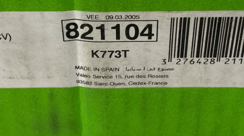 Kit ambreiaj 2.3 TD MERCEDES-BENZ SPRINTER 4-t Box (904) [ 1995 - 2006 ], MERCEDES-BENZ V-CLASS (638/2) [ 1996 - 2003 ], MERCEDES-BENZ VITO Box (638) [ 1997 - 2003 ] Valeo 821104 OEM 0192506201