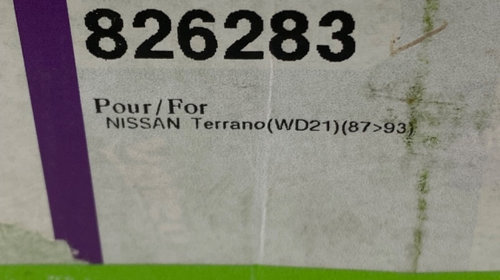 Kit ambreiaj 2.7 TD 4WD NISSAN TERRANO I (WD21) [ 1986 - 1996 ] Valeo 826283