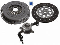 KIT AMBREIAJ MERCEDES-BENZ C-CLASS (W204) C 200 CDI (204.001) C 180 CDI (204.000) C 200 CDI (204.007, 204.006) C220  CDI (204.008) 120cp 136cp 163cp 170cp SACHS 3000 990 471 2007 2008 2009 2010 2011 2012 2013 2014