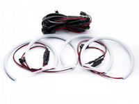 Kit Angel Eyes LED COTTON pentru BMW E46 cu Far BOSCH - 4x146mm