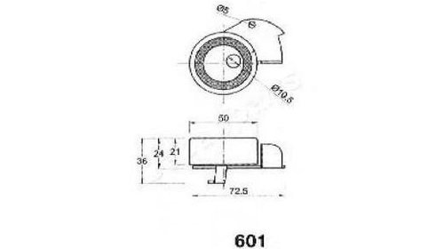 Kit curea distributie Daihatsu CHARADE Mk III (G100, G101, G102) 1987-1993 #2 03304