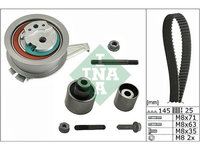 Kit curea distributie Vw Touran, Tiguan, Sharan, Scirocco, Passat, Cc, Caddy 4, Skoda Superb, Rapid, Seat Leon, Ateca, Audi Q5, Q3, Q5, A4, A3, A1, Motorizare 1.6 Tdi/ 2.0tdi, INA