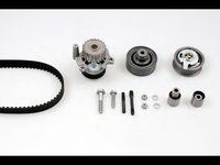 Kit de distributie + pompa apa VW Golf 4 1.9 TDI 1998-2005, CONTITECH + HEPU, CO