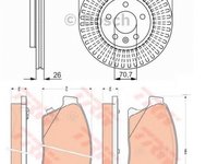 Kit Discuri Si Placute Frana Fata Astra J 1.7 Cdti 2.0 Cdti J60