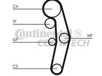 Kit Distributie AUDI A3 (8L1) 1.9 TDI