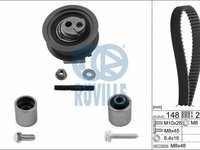 Kit distributie AUDI A4 Cabriolet 8H7 B6 8HE B7 RUVILLE 5577270