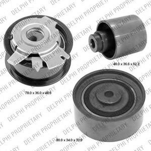 Kit distributie AUDI A6 4F2 C6 DELPHI KDB441