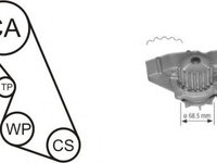 Kit distributie cu pompa apa CITROËN ZX (N2) (1991 - 1997) AIRTEX WPK-136102