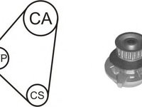 Kit distributie cu pompa apa OPEL ASTRA F Cabriolet (53_B) (1993 - 2001) AIRTEX WPK-116701