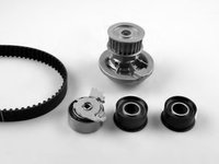 Kit distributie cu pompa apa OPEL FRONTERA A (5_MWL4) (1992 - 1998) HEPU PK03163