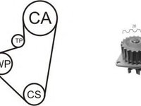 Kit distributie cu pompa apa PEUGEOT 106 Mk II (1) (1996 - 2016) AIRTEX WPK-121203