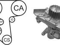Kit distributie cu pompa apa PEUGEOT 206 CC (2D) (2000 - 2016) AIRTEX WPK-185701