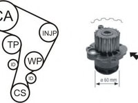 Kit distributie cu pompa apa SEAT CORDOBA (6L2) (2002 - 2009) AIRTEX WPK-177701