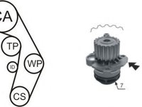 Kit distributie cu pompa apa SKODA OCTAVIA 1 Combi (1U5) (1998 - 2010) AIRTEX WPK-177405