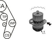 Kit distributie cu pompa apa VW BORA (1J2) (1998 - 2005) AIRTEX WPK-199804