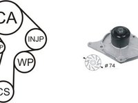 Kit distributie cu pompa de apa airtex pt dacia, nissan, renault mot 1.5 dci