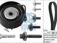 Kit distributie FORD C-MAX II DXA CB7 DXA CEU RUVILLE 5528270