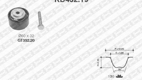 Kit distributie FORD TRANSIT bus E SNR KD4521