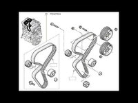 KIT DISTRIBUTIE LOGAN./SANDERO. 1.6 16V