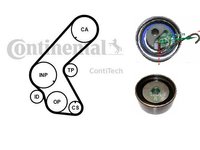 Kit distributie Opel Astra G 1.7 Curea Contitech Role Ina