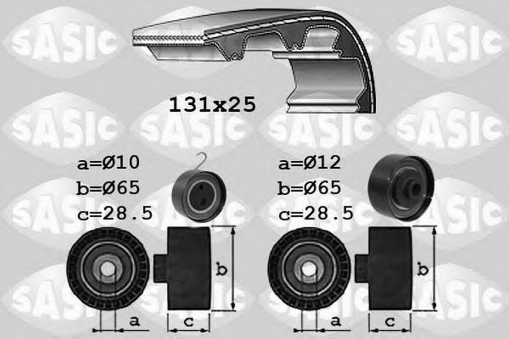 Kit distributie OPEL CORSA C F08 F68 SASIC 1756062