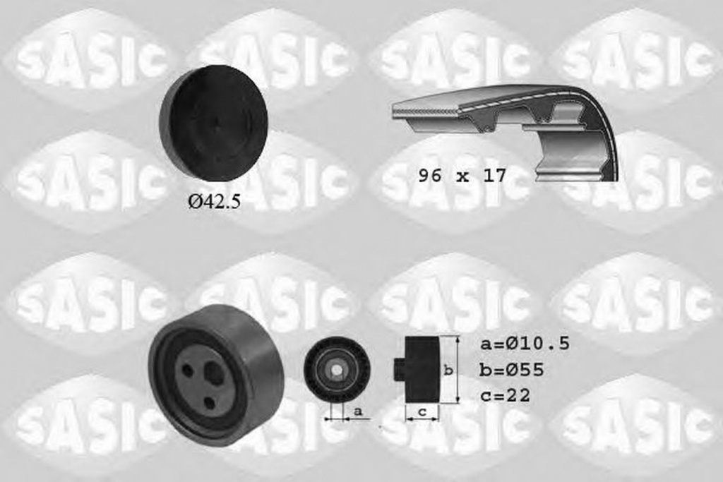 Kit distributie RENAULT MEGANE Scenic JA0 1 SASIC 1754003