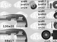 Kit distributie VW GOLF VI 5K1 SASIC 1756050