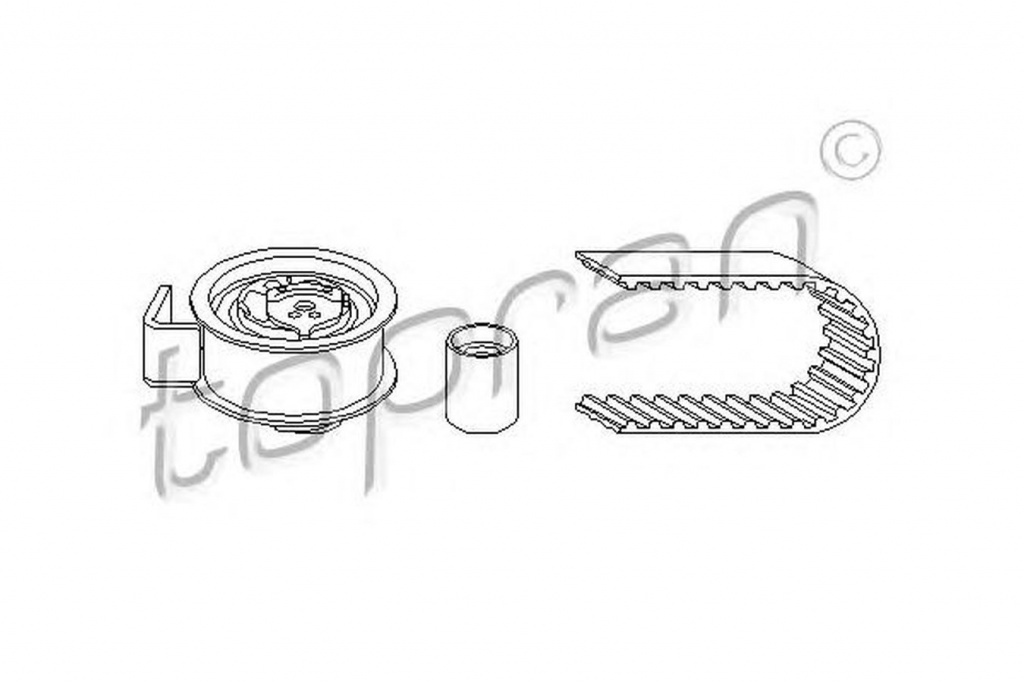 Kit distributie VW PASSAT Variant 3B5 TOPRAN 10878
