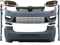 Kit Exterior Complet VW Golf VII 7 (2012-2017) cu Faruri 3D LED DRL Dinamic R-Line- livrare gratuita