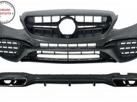 Kit Exterior Mercedes E-Class W213 (2016-2019) E63 Design Ornamente Tobe Negre- livrare gratuita