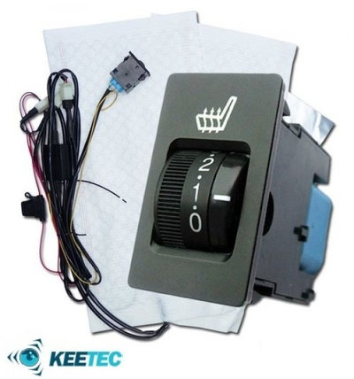 Kit Incalzire In Scaune Auto KEETEC CSH3 Carbon Bu