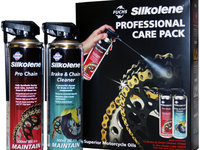 Kit Ingrijire Lant Moto Profesionala Moto Silkolene Chain Care Pack Silkolene
