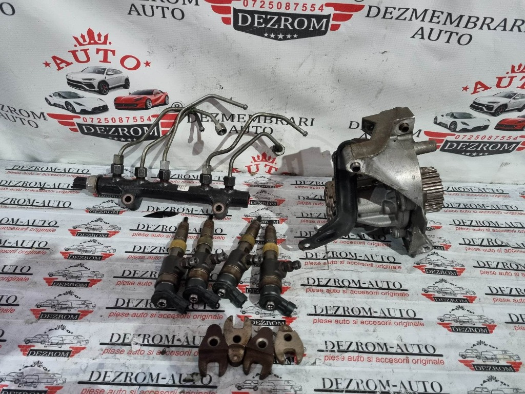 Kit injectie Ford C-Max II 1.6 TDCi 115cp coduri : 9685297580 / 0445110340 / 9688499680