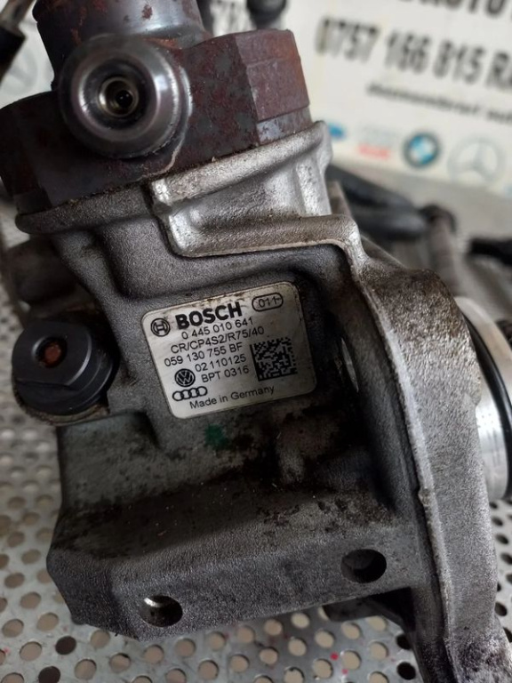 Kit Injectie Injectoare Pompa Rampe Audi