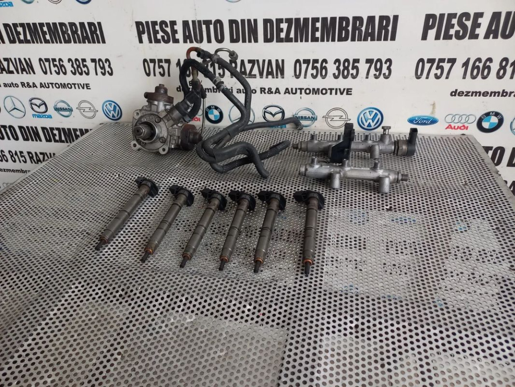 Kit Injectie Injectoare Pompa Rampe Audi