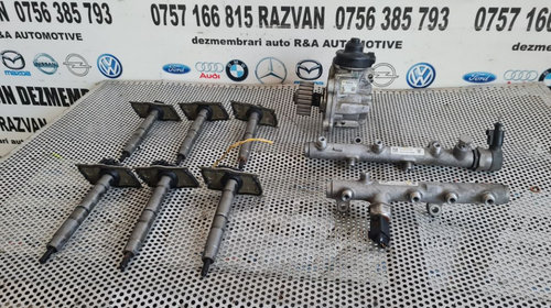 Kit Injectie Injectoare Pompa Rampe Audi Vw 2.7 Tdi 3.0 Tdi Euro 5 Cod 059130277BE 059130755BK Touareg Q5 A5 A4 A6 A7 Etc. - Dezmembrari Arad