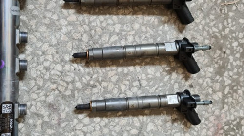 Kit injectie injectoare rampa pompa inalte BMW F01 F07 F10 F11 X5 X6 E70 E71 3.0 d 245 cai N57D30A