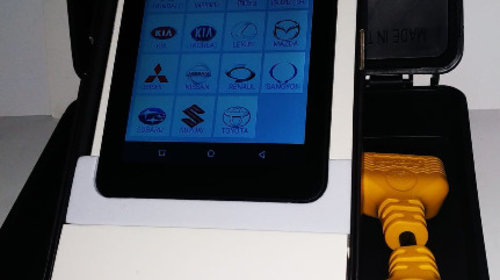 Kit Interfata Auto LAUNCH PRO5S X431 V+ Scaun Easydiag + Tableta Android 7", Full OBFCM service auto