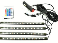 Kit Interior Led 12 SMD RGB Cu Telecomanda 22cm BO1222RGB 080817-21