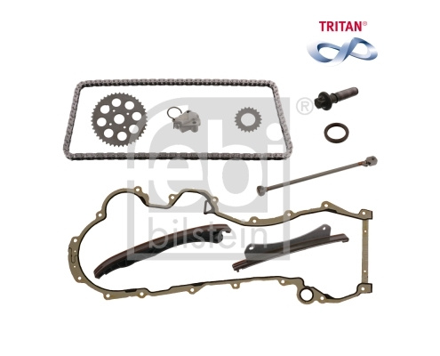 Kit lant de distributie # Fiat Qubo 2010 2011 2012