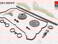 Kit lant de distributie TCK118VVT FAI AUTOPARTS pentru CitroEn C4 Peugeot 508 Peugeot 208 Peugeot 207 Peugeot 308 Peugeot 3008 Peugeot 5008 CitroEn Ds3 Peugeot Rcz CitroEn C5 CitroEn Grand Opel Grandland